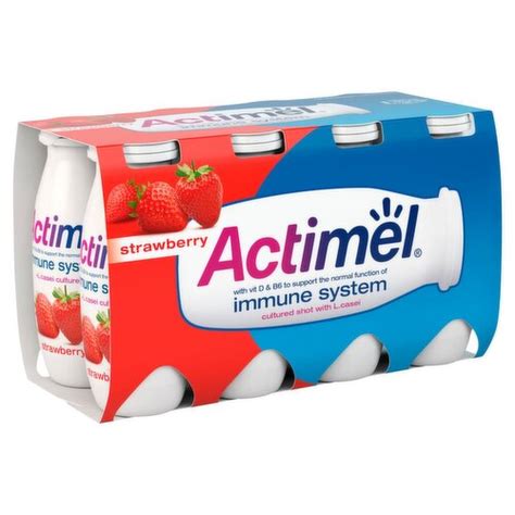 cheapest actimel drinks which supermarket.